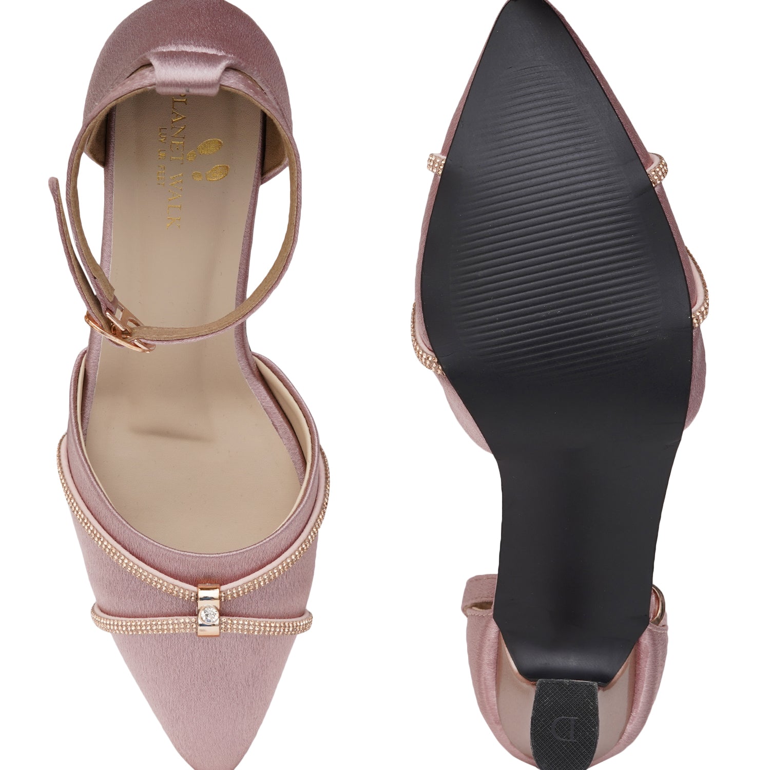 Planet Walk B012 Women's Heels - Lavender view 3