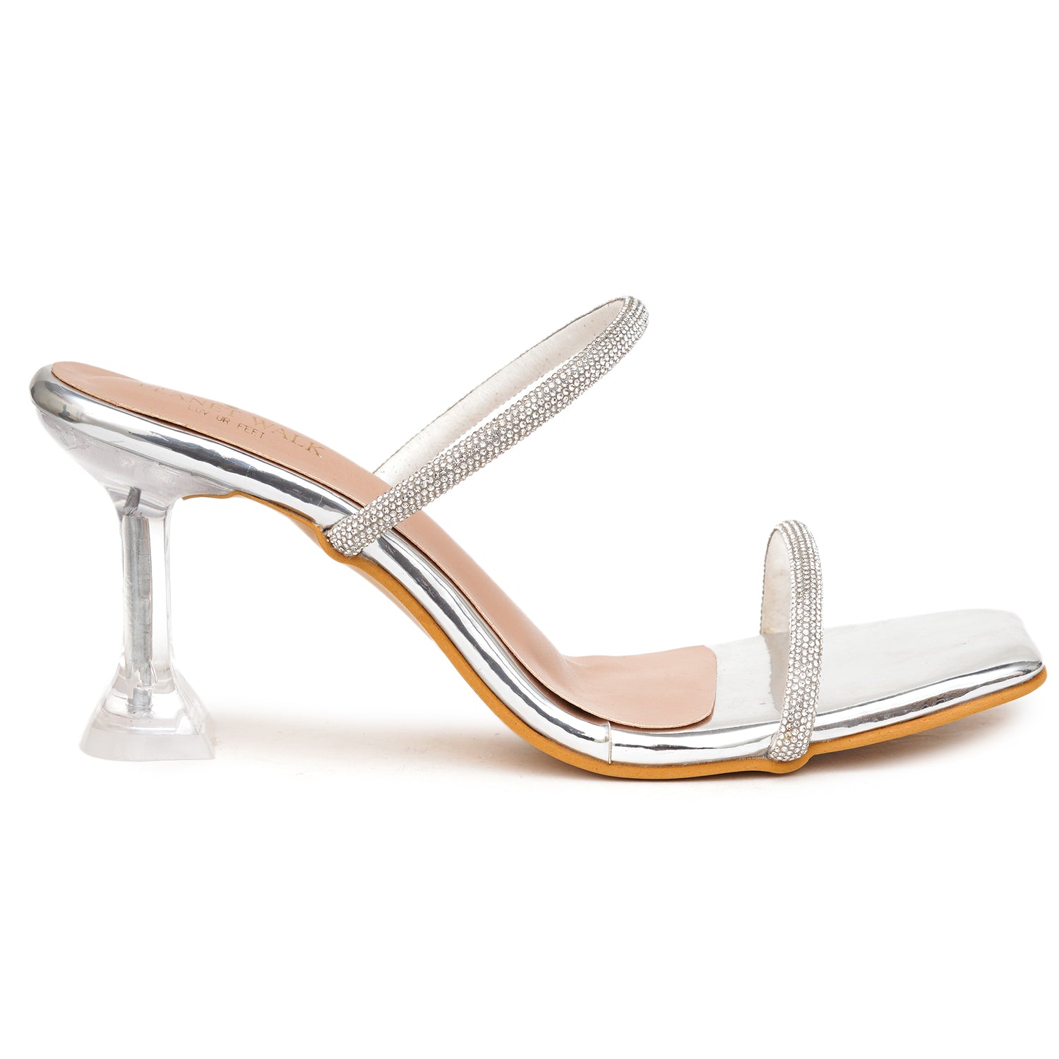 Planet Walk B186 Women's Heels - Silver view 4