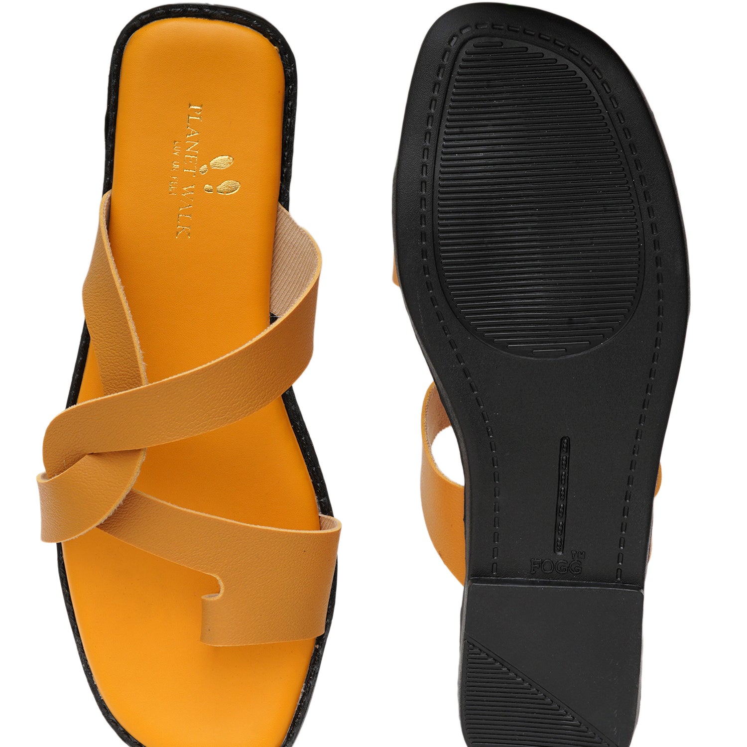 Planet Walk F168 Women's Flats - Tan view 6