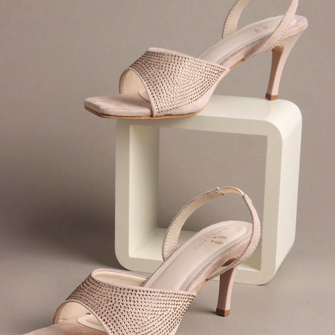 Planet Walk H40 Women's Heels - Beige