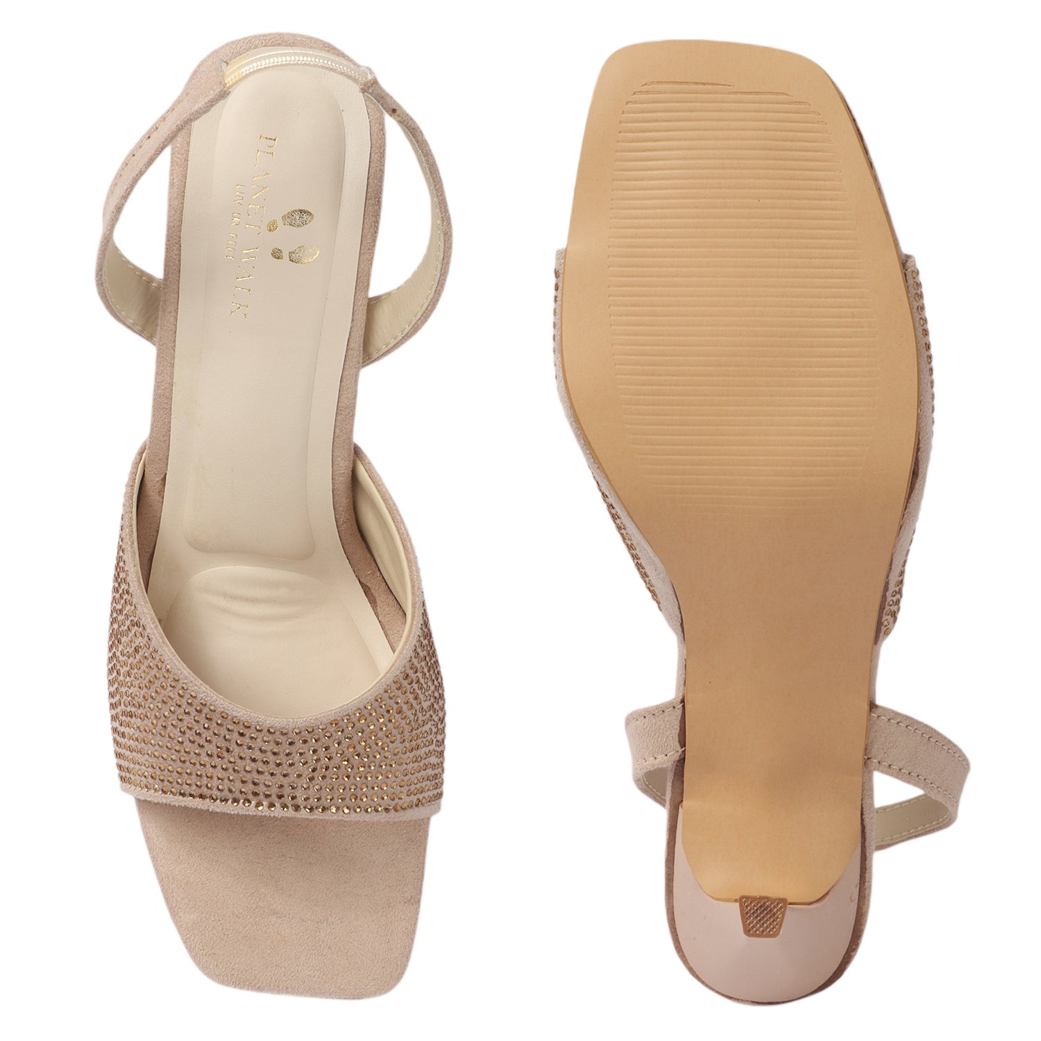 Planet Walk H40 Women's Heels - Beige view 5