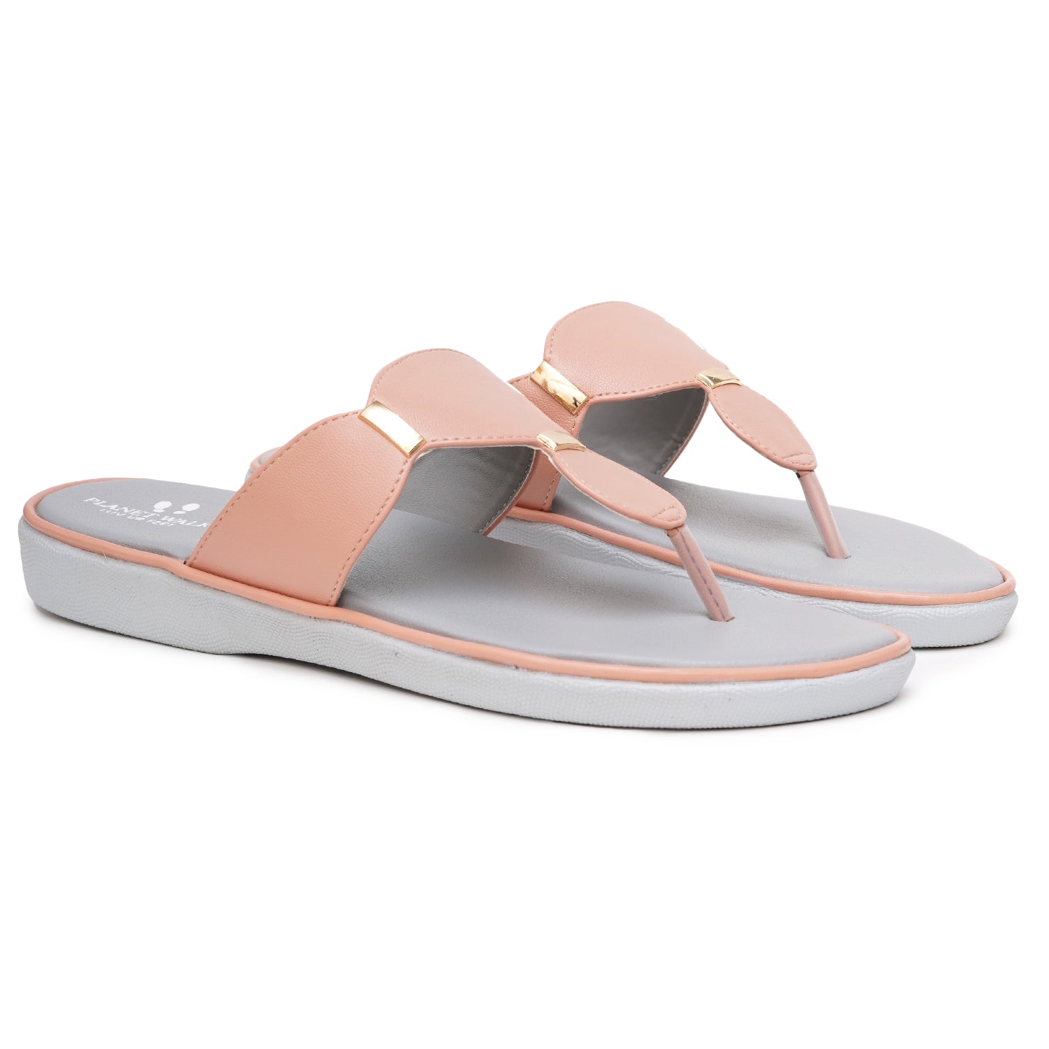 Planet Walk C4039430 Women's Flats - Peach view 5