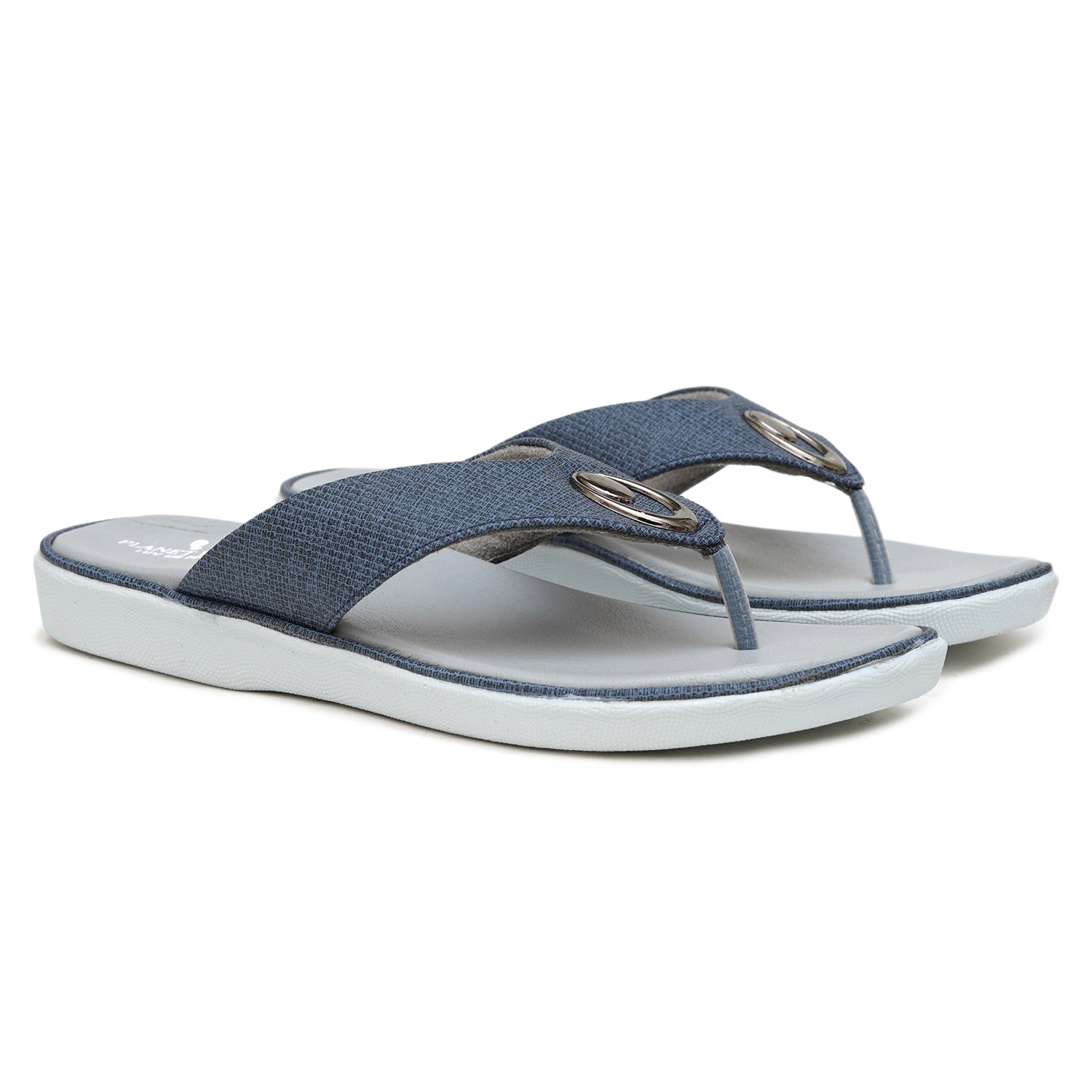 Planet Walk 4036739D Women's Flats - Navy Blue view 5
