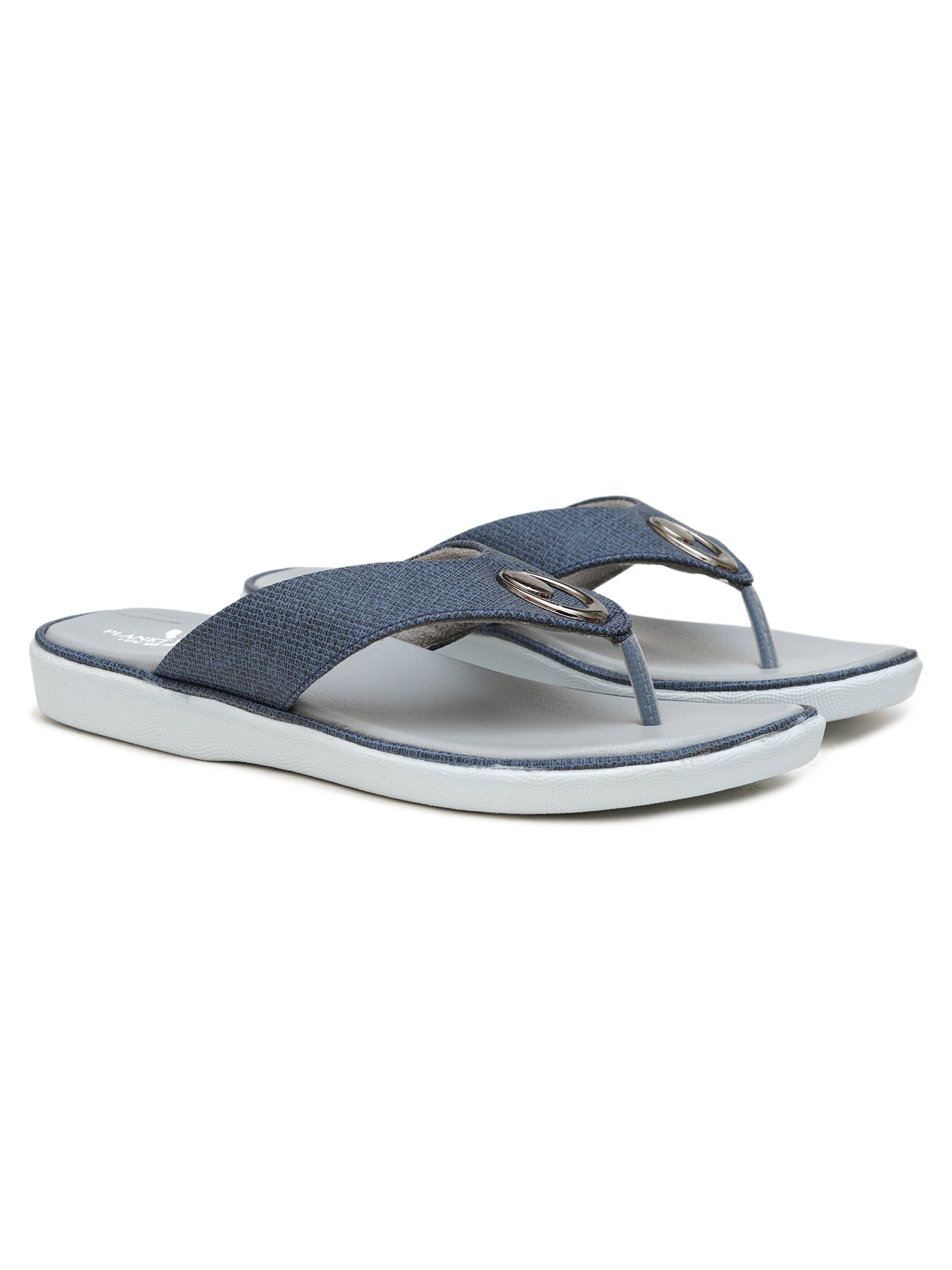 Planet Walk 4036739D Women's Flats - Navy Blue view 5