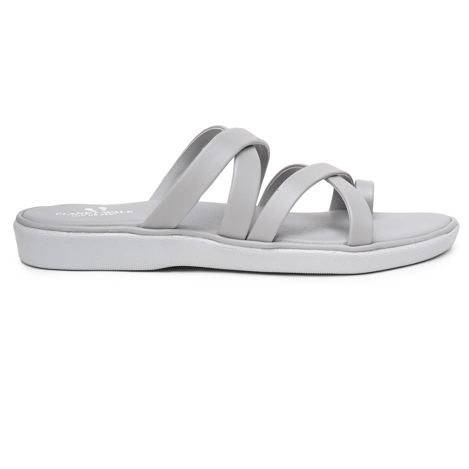 Planet Walk C4039429 Women's Flats - Grey view 3
