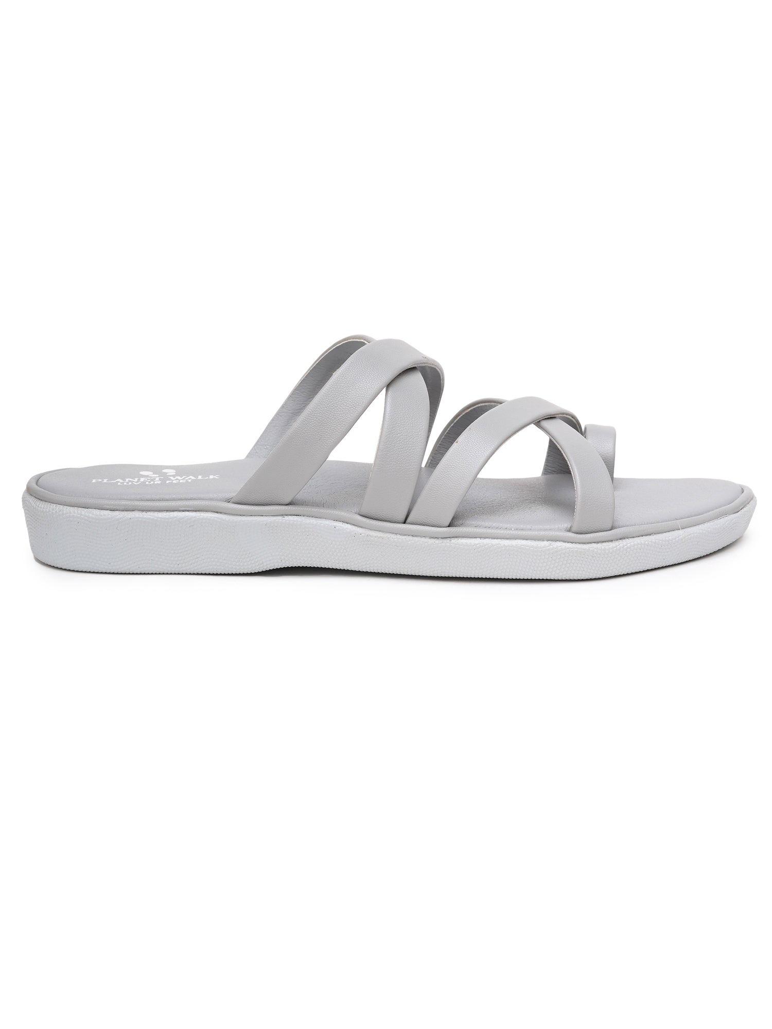 Planet Walk C4039429 Women's Flats - Grey view 3