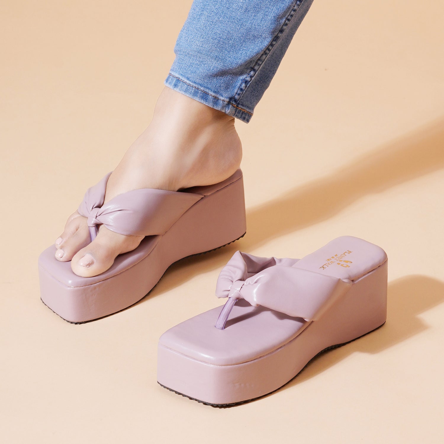 Planet Walk 20924 4 Women's Heels - Lavender