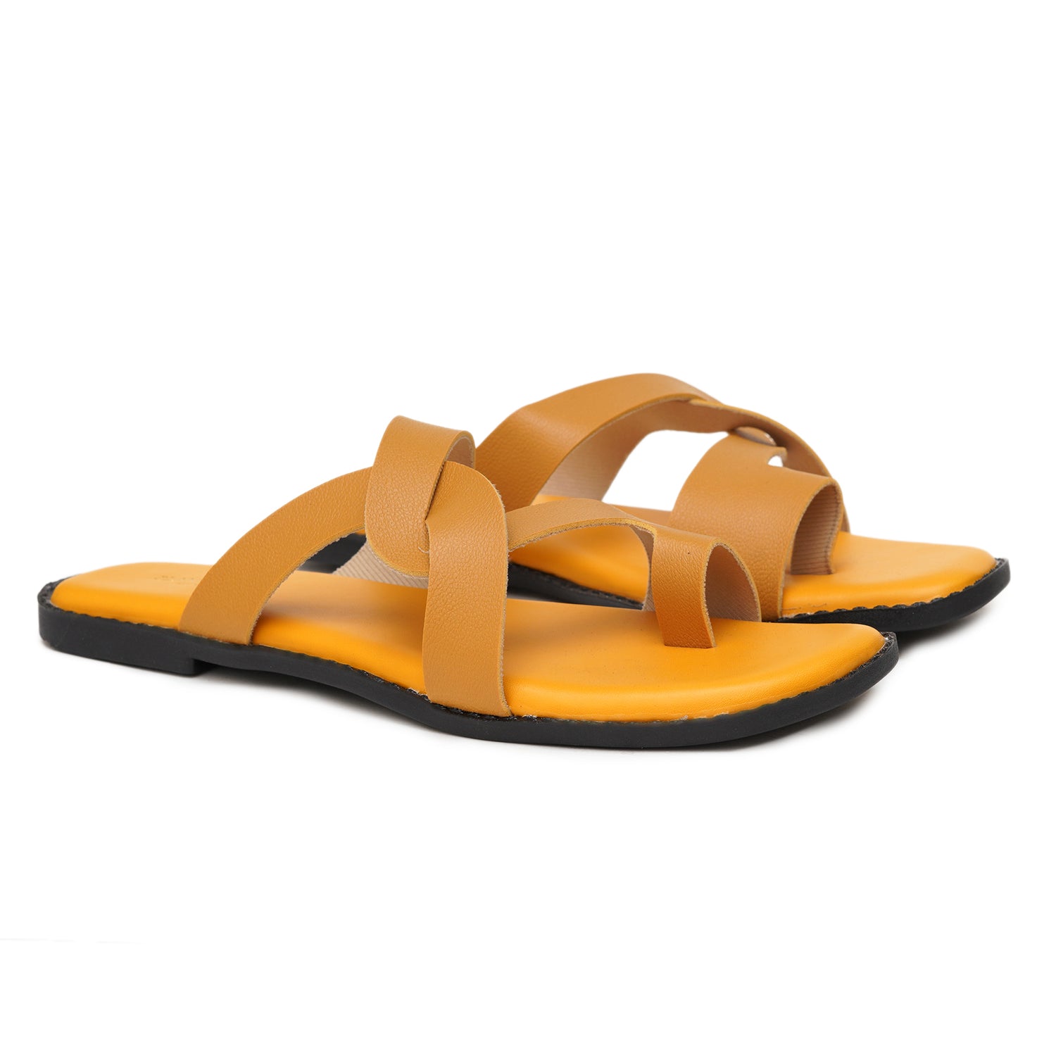 Planet Walk F168 Women's Flats - Tan view 5