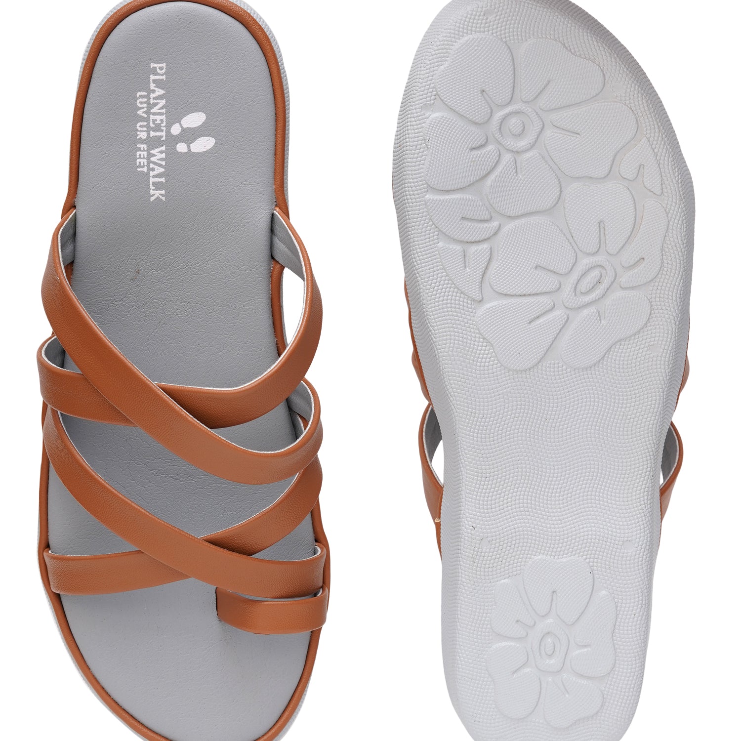 Planet Walk C4039429 Women's Flats - Tan view 6