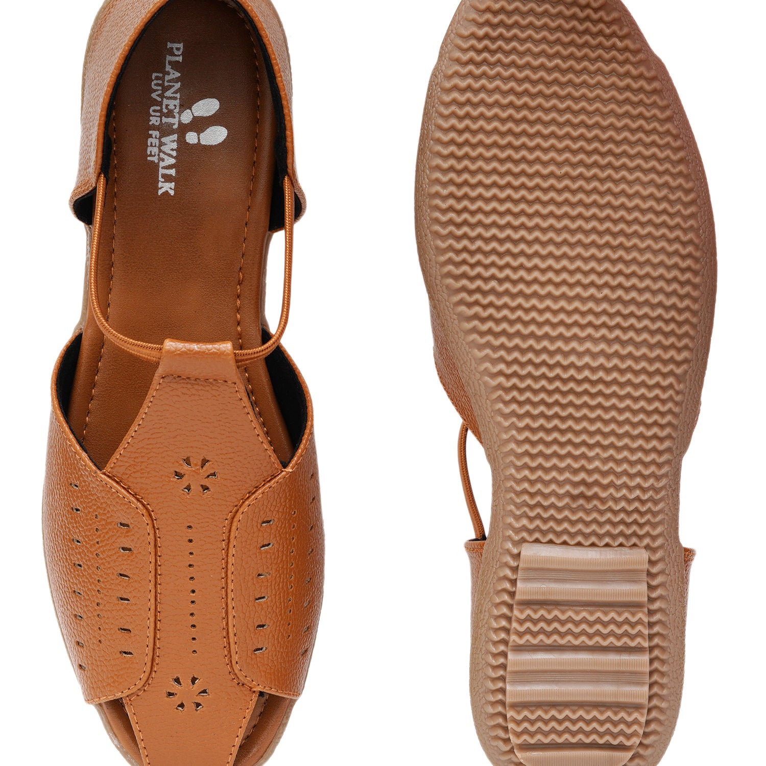 Planet Walk Ew036526 Women's Flats - Beige view 6