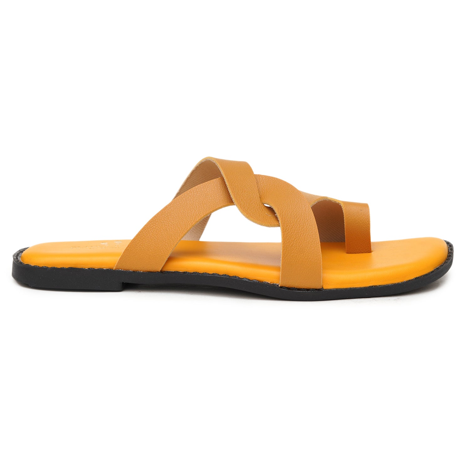 Planet Walk F168 Women's Flats - Tan view 3