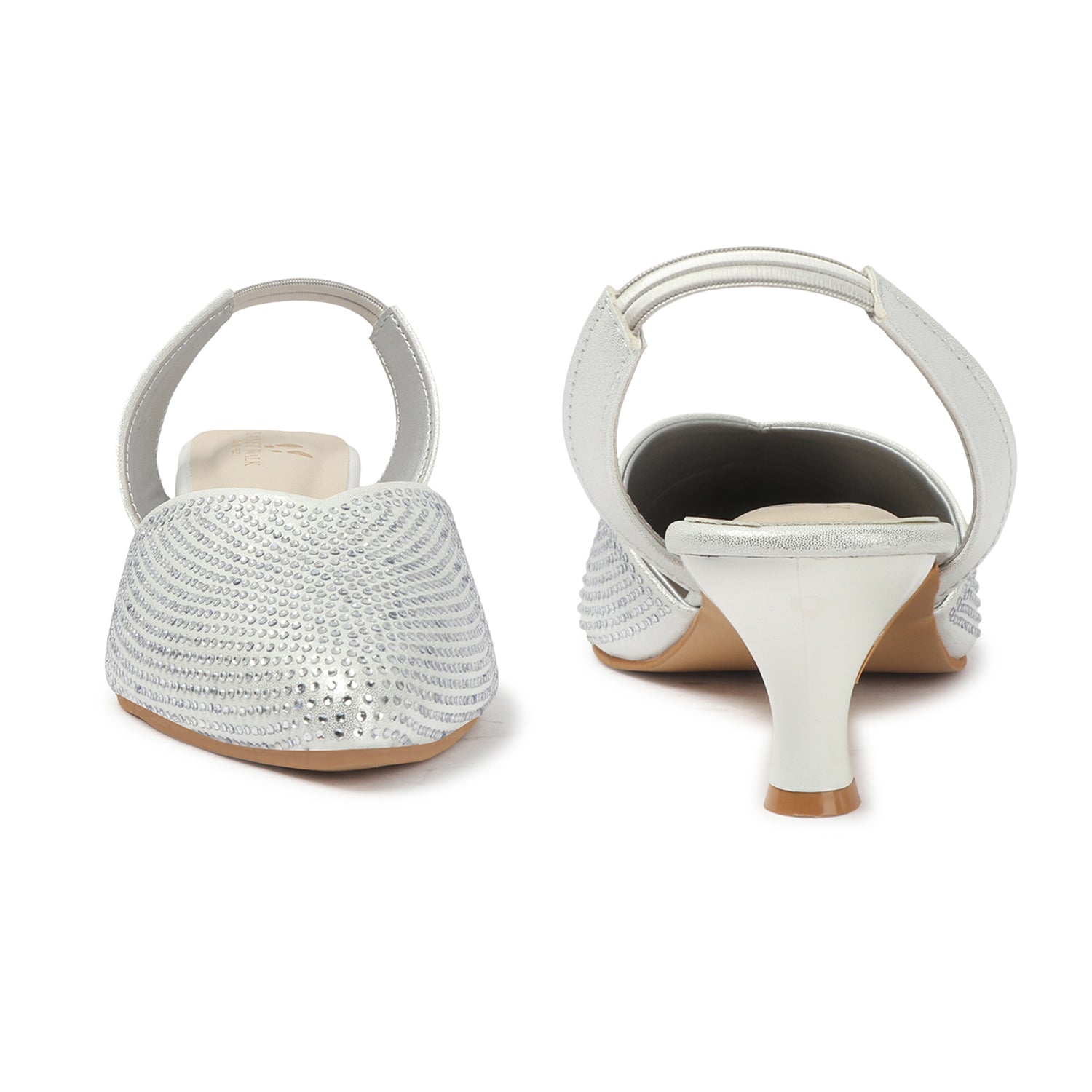 Planet Walk B019 Women's Heels - Silver view 6