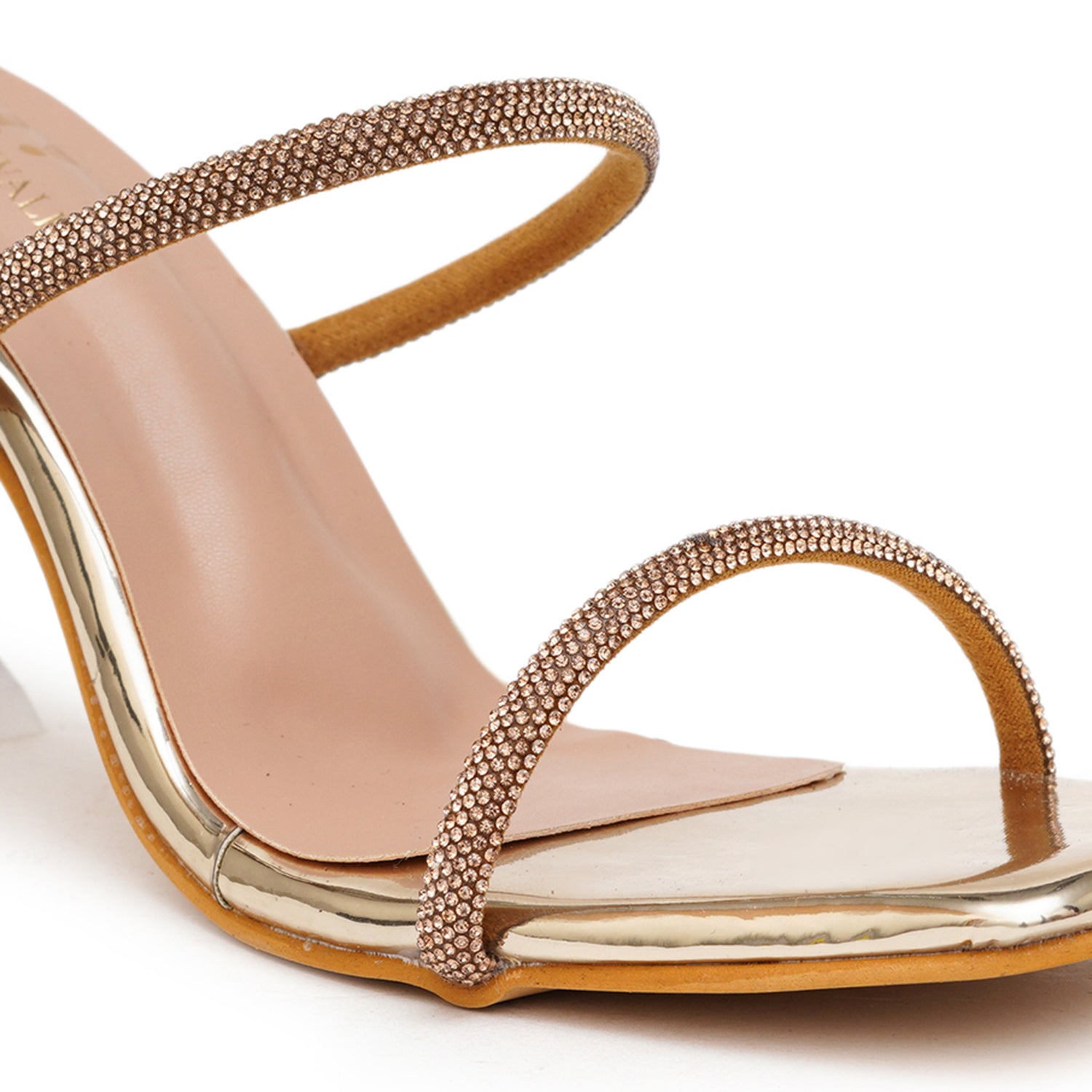 Planet Walk B186 Women's Heels - Gold view 3