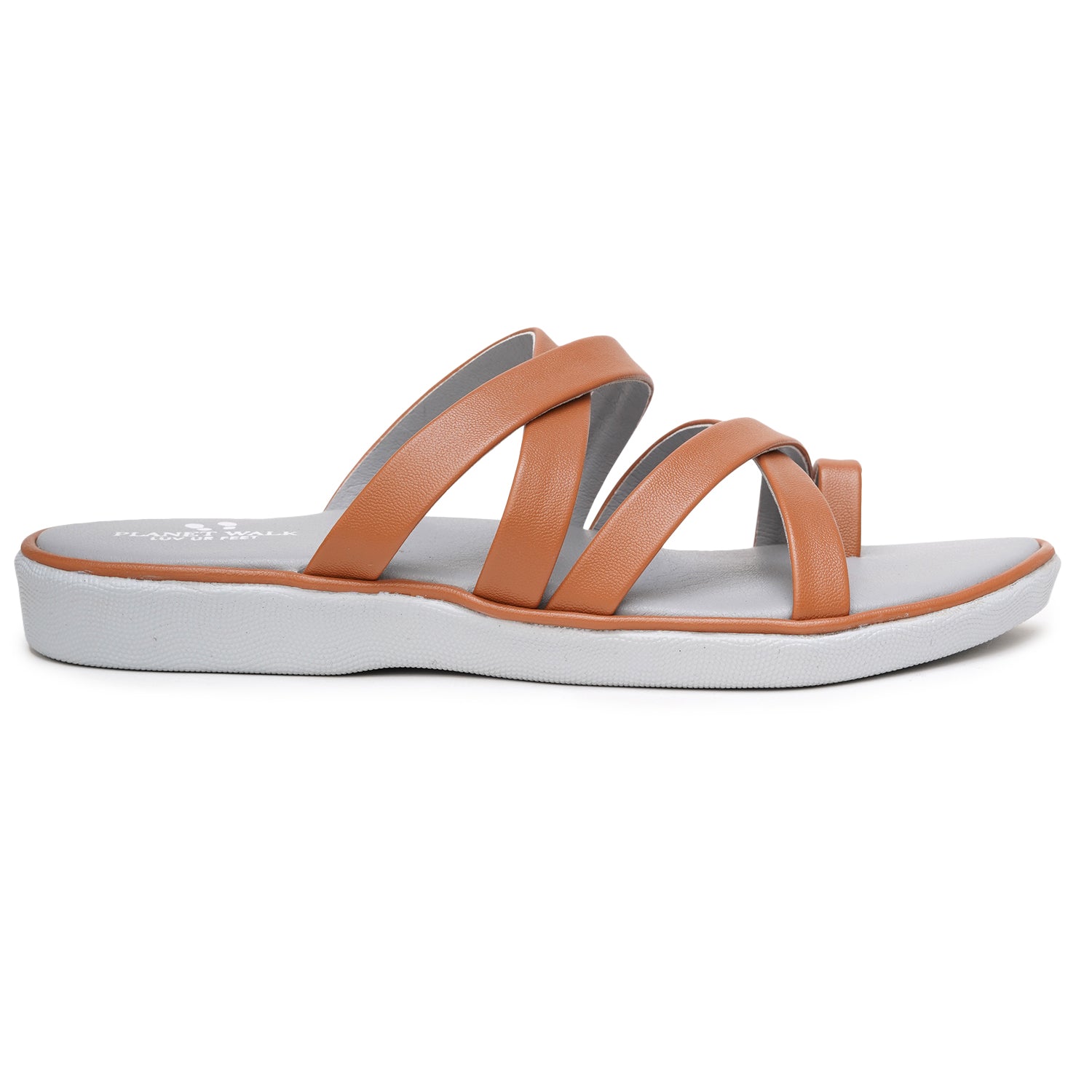 Planet Walk C4039429 Women's Flats - Tan view 3
