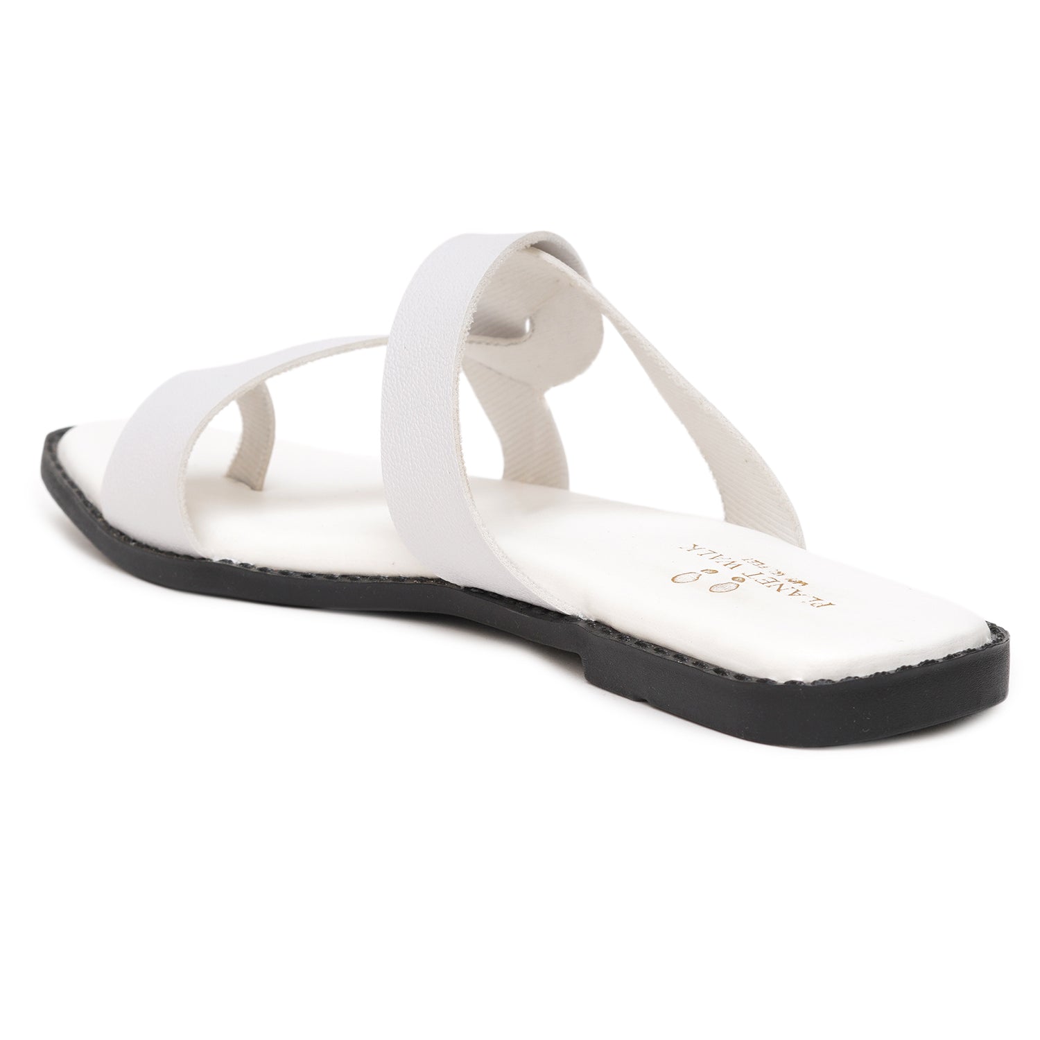 Planet Walk F168 Women's Flats - White view 4