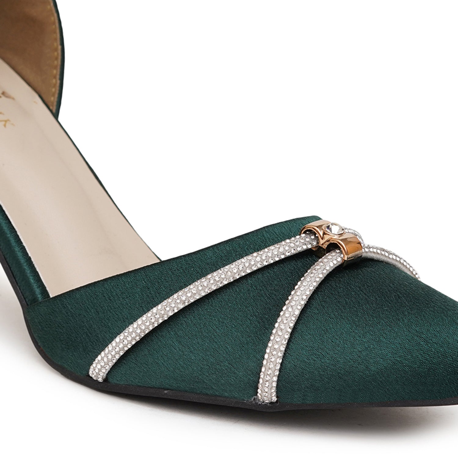 Planet Walk B012 Women's Heels - Green view 5