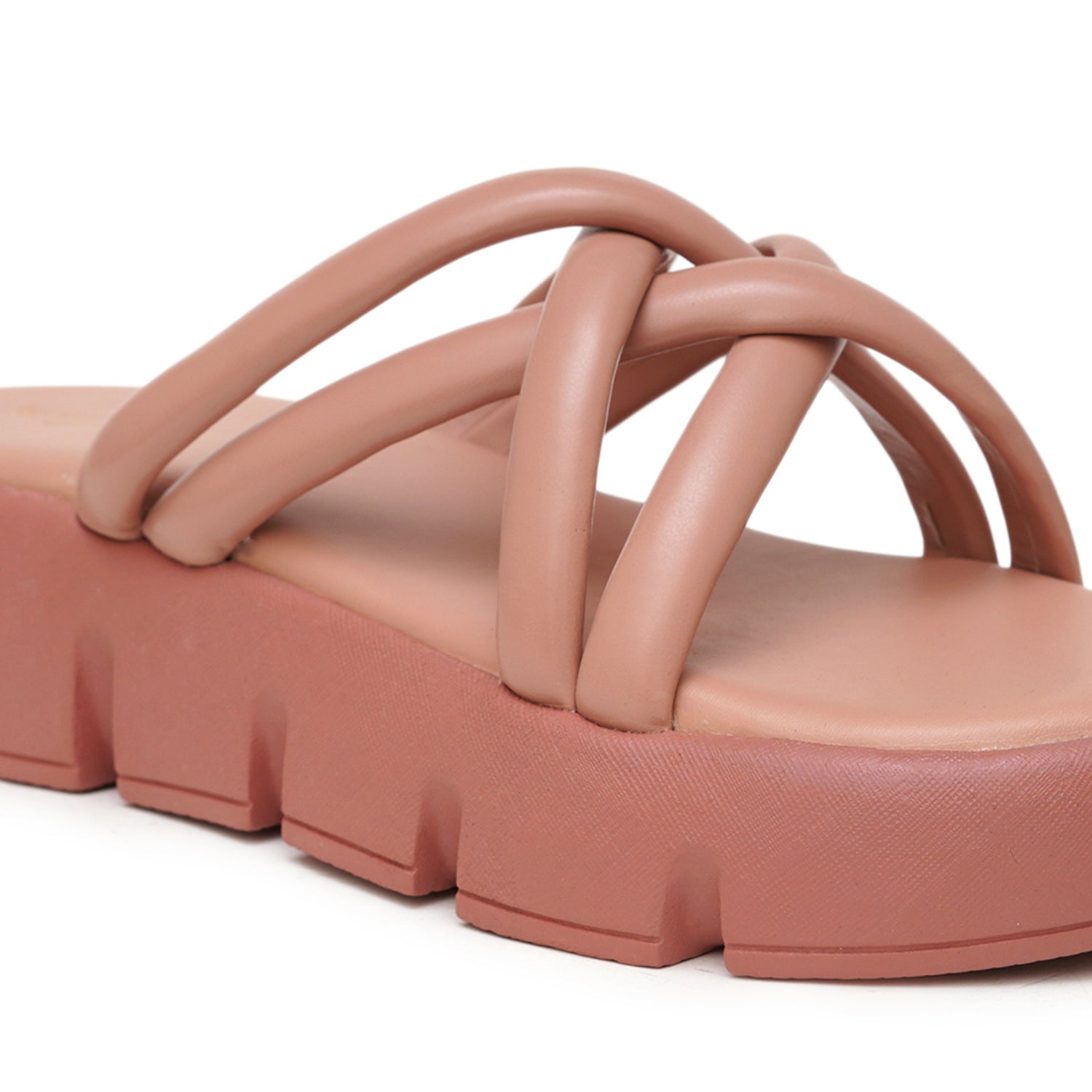 Planet Walk F159 Women's Heels - Peach view 2