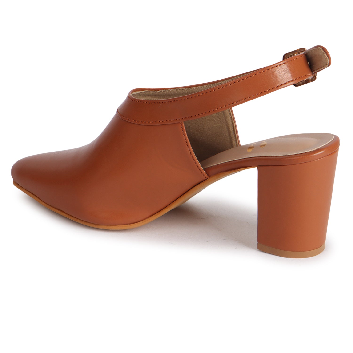 Planet Walk B116 Women's Heels - Tan view 5