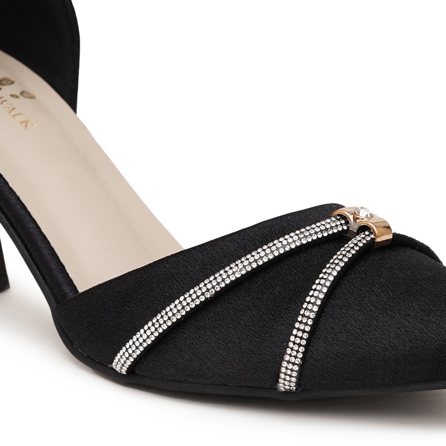 Planet Walk B012 Women's Heels - Black view 5