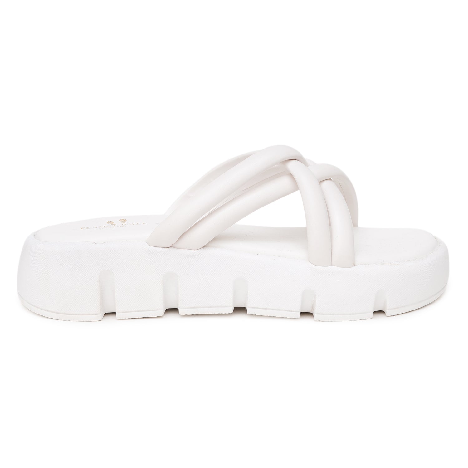 Planet Walk F159 Women's Heels - White view 3