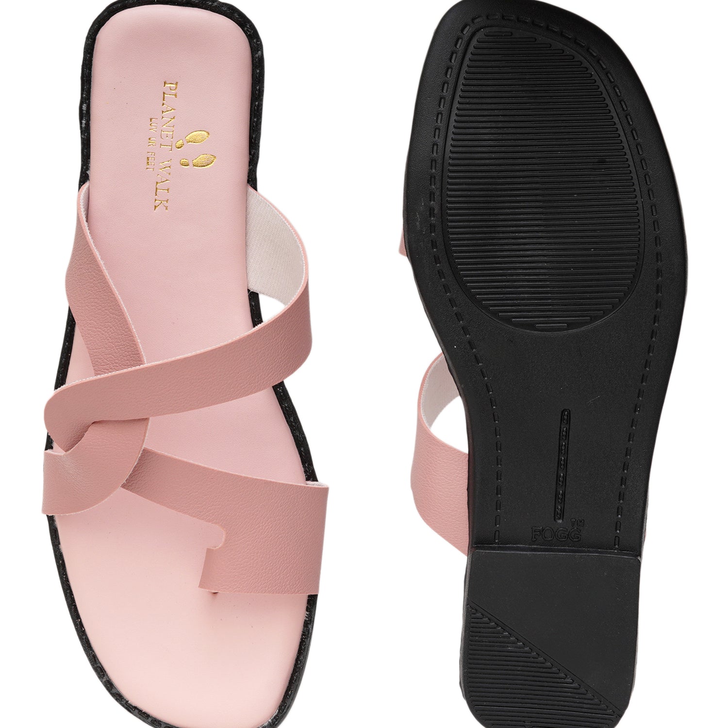 Planet Walk F168 Women's Flats - Pink view 6