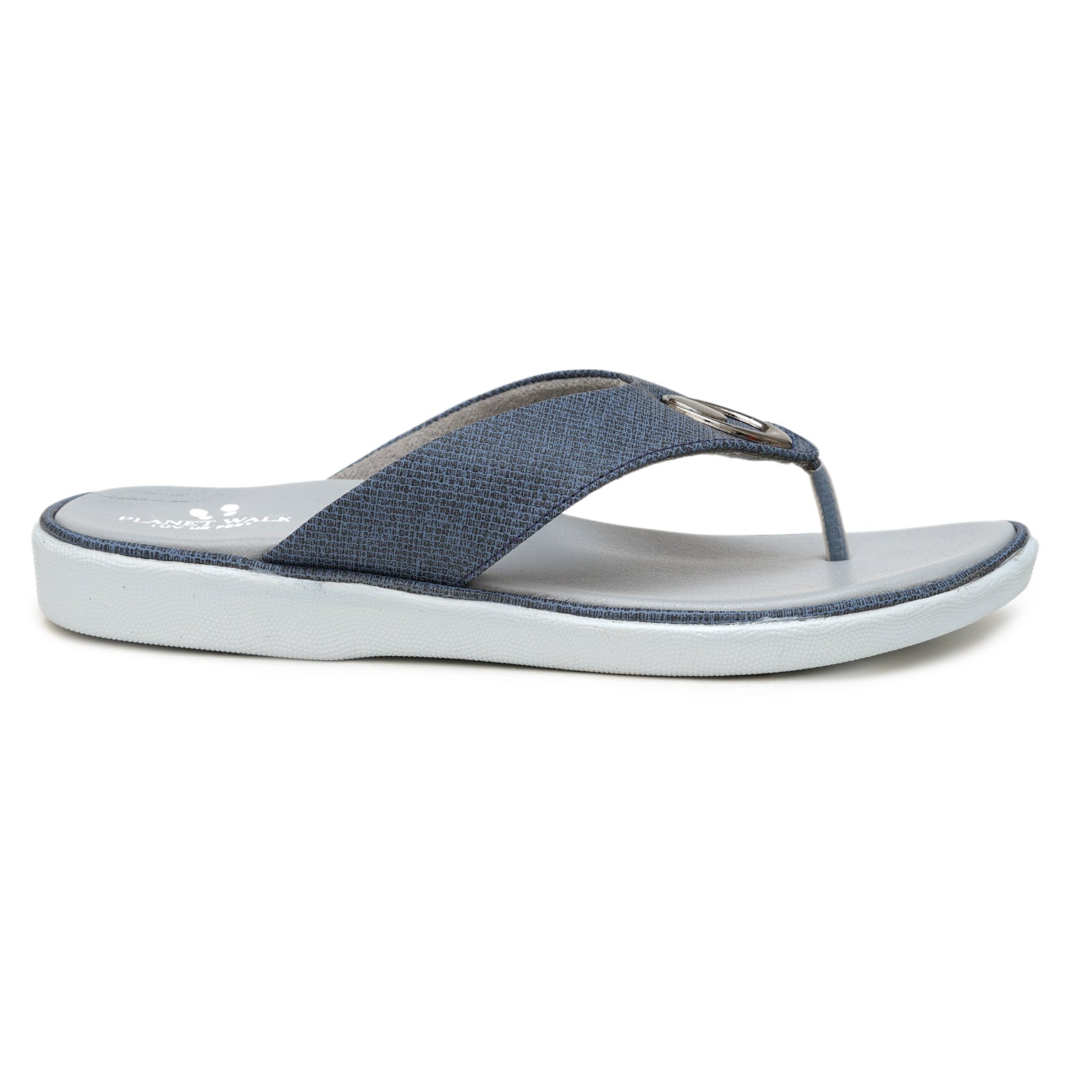 Planet Walk 4036739D Women's Flats - Navy Blue view 3