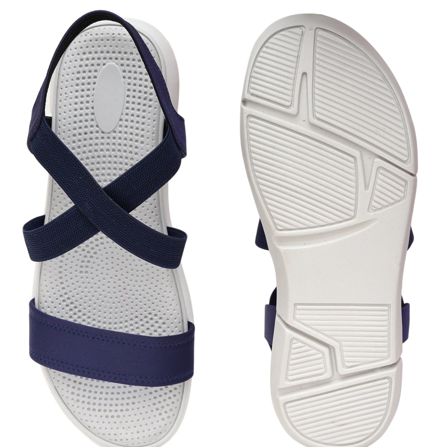 Planet Walk 28041248 Women's Flats - Navy Blue view 6