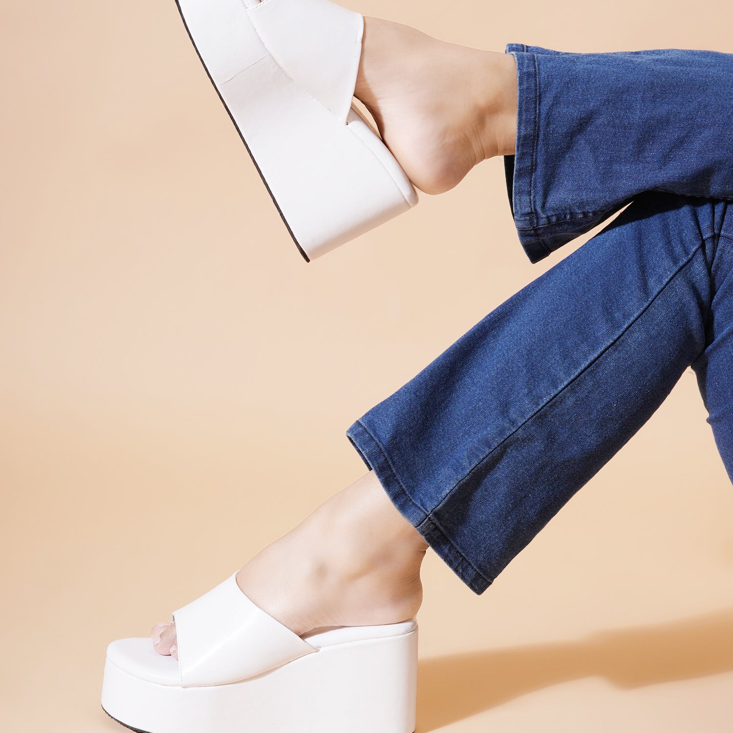 Planet Walk 20924 3 Women's Heels - White