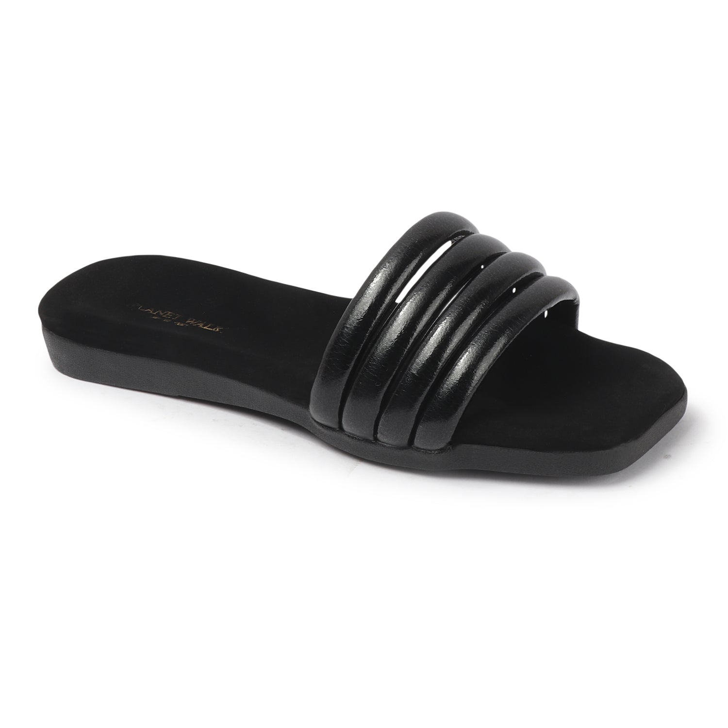 Planet Walk F191 Women's Flats - Black