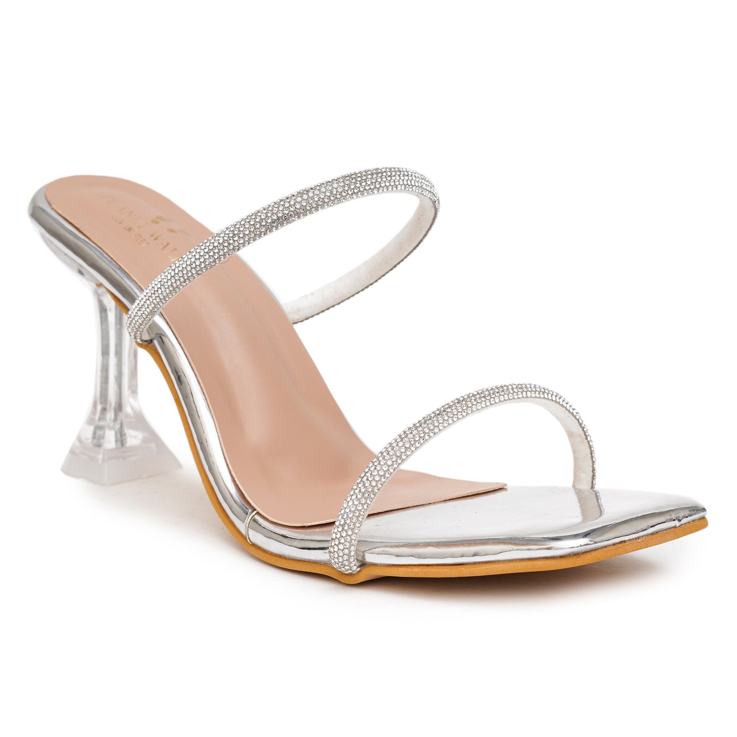 Planet Walk B186 Women's Heels - Silver view 2