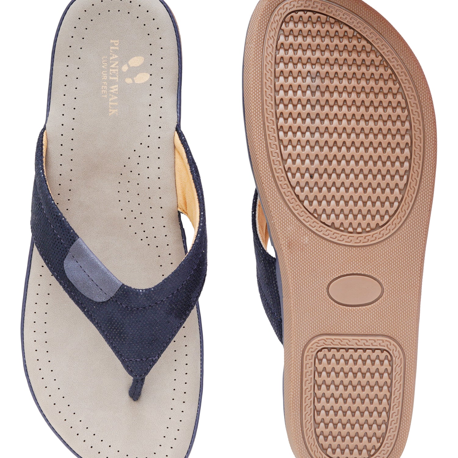 Planet Walk 42021223A Women's Flats - Navy Blue view 6