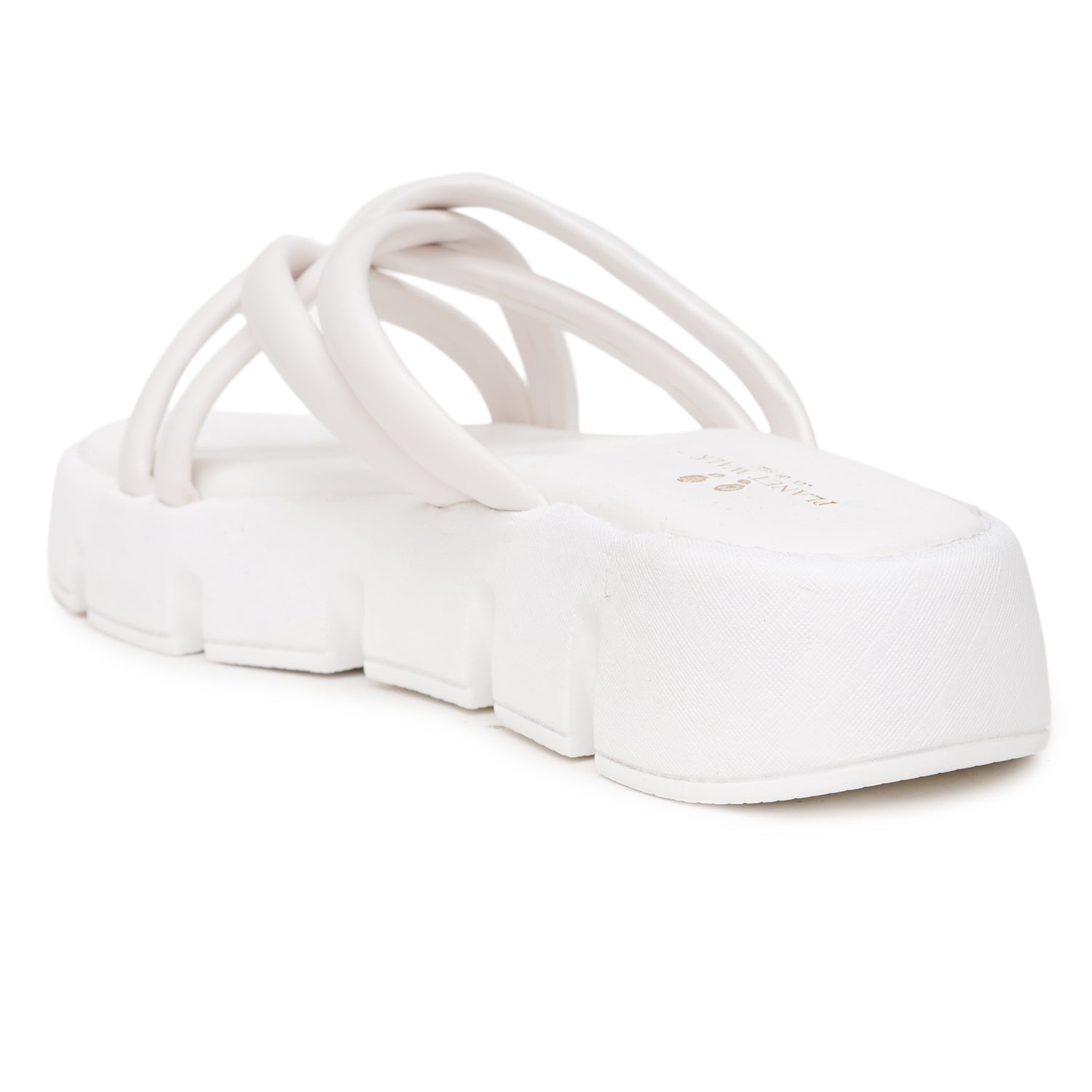 Planet Walk F159 Women's Heels - White view 4