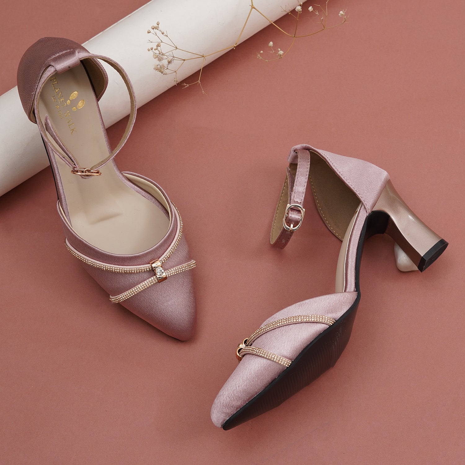 Planet Walk B012 Women's Heels - Lavender view 2