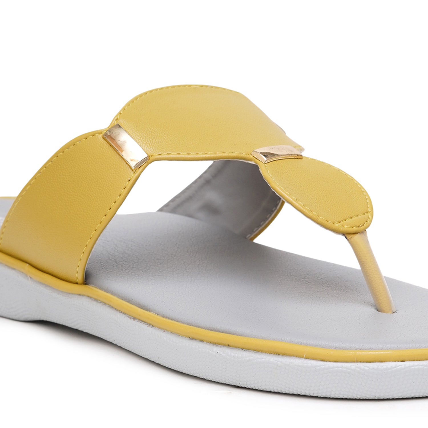 Planet Walk C4039430 Women's Flats - Yellow view 2