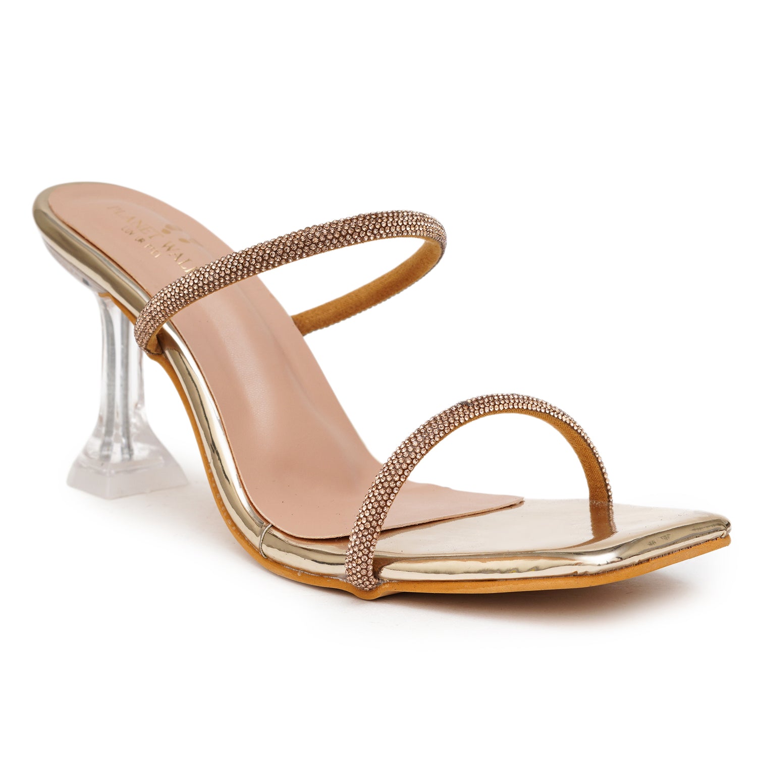 Planet Walk B186 Women's Heels - Gold view 2