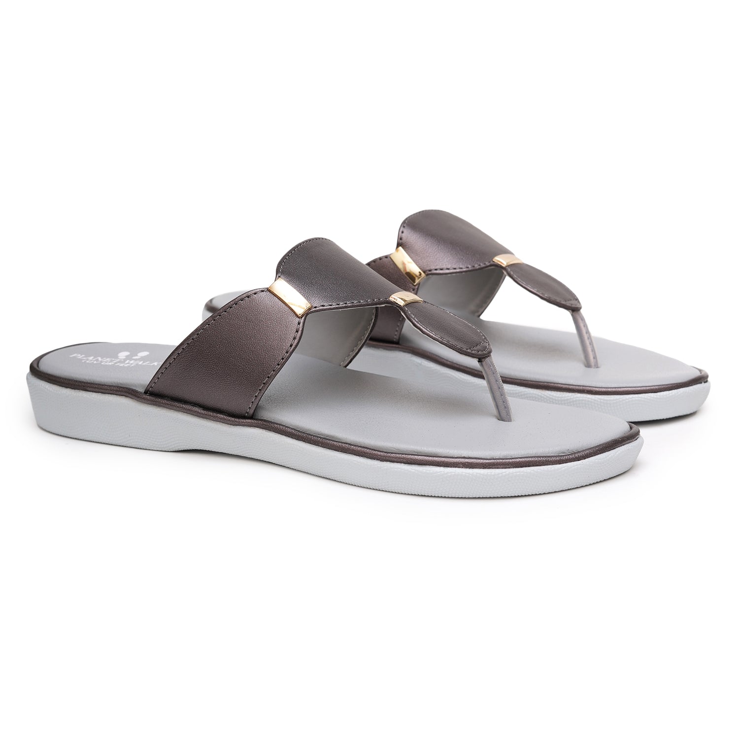 Planet Walk C4039430 Women's Flats - Grey view 5
