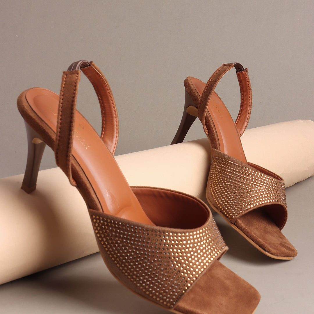 Planet Walk H40 Women's Heels - Tan