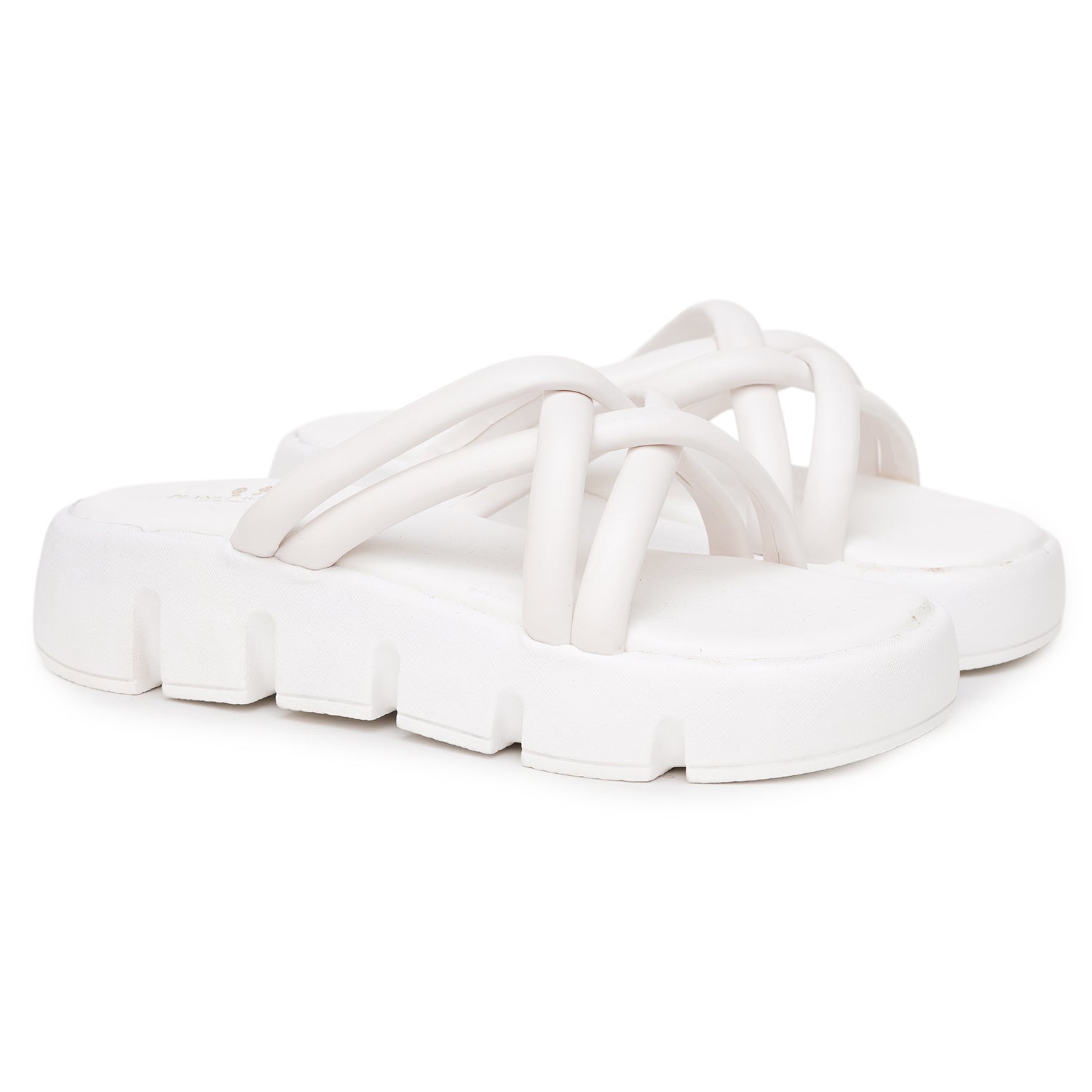 Planet Walk F159 Women's Heels - White view 5