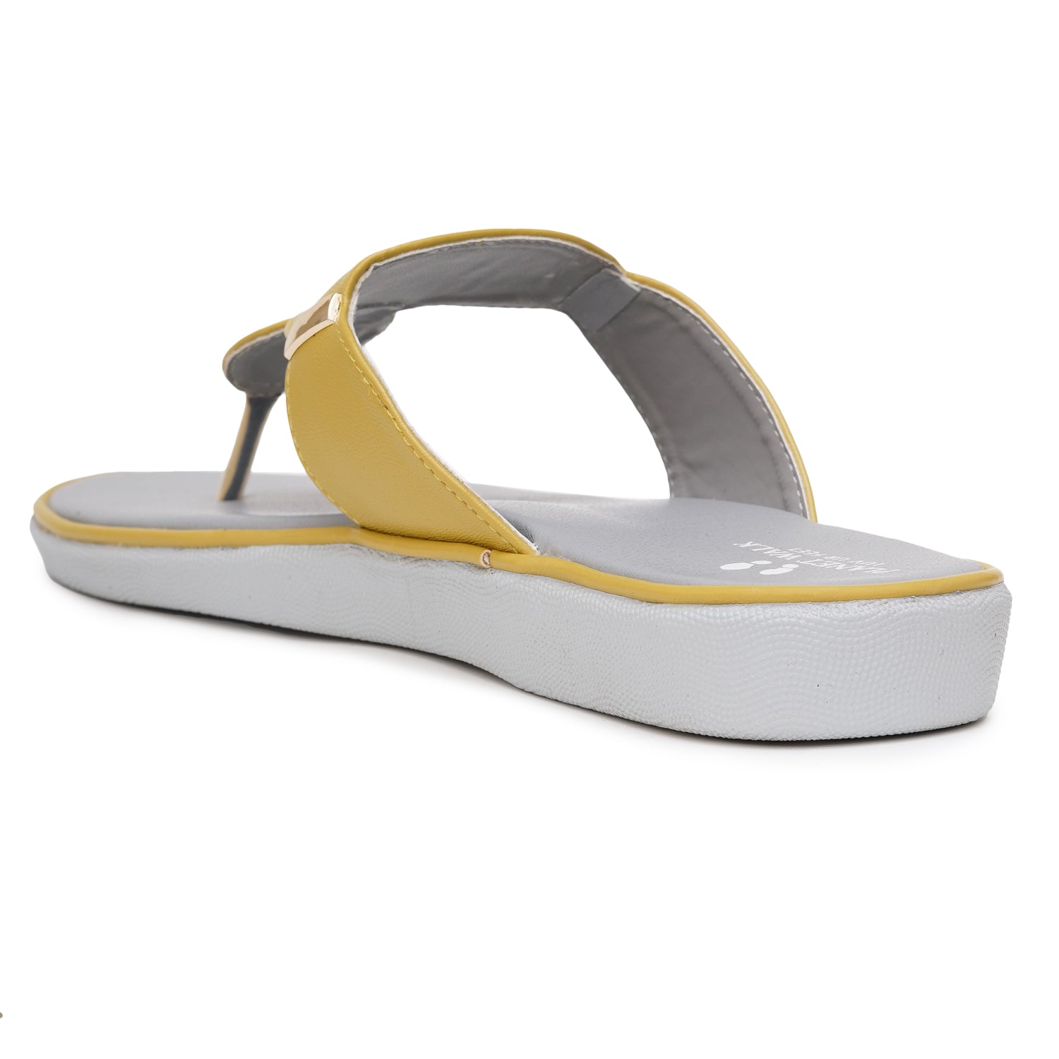 Planet Walk C4039430 Women's Flats - Yellow view 4