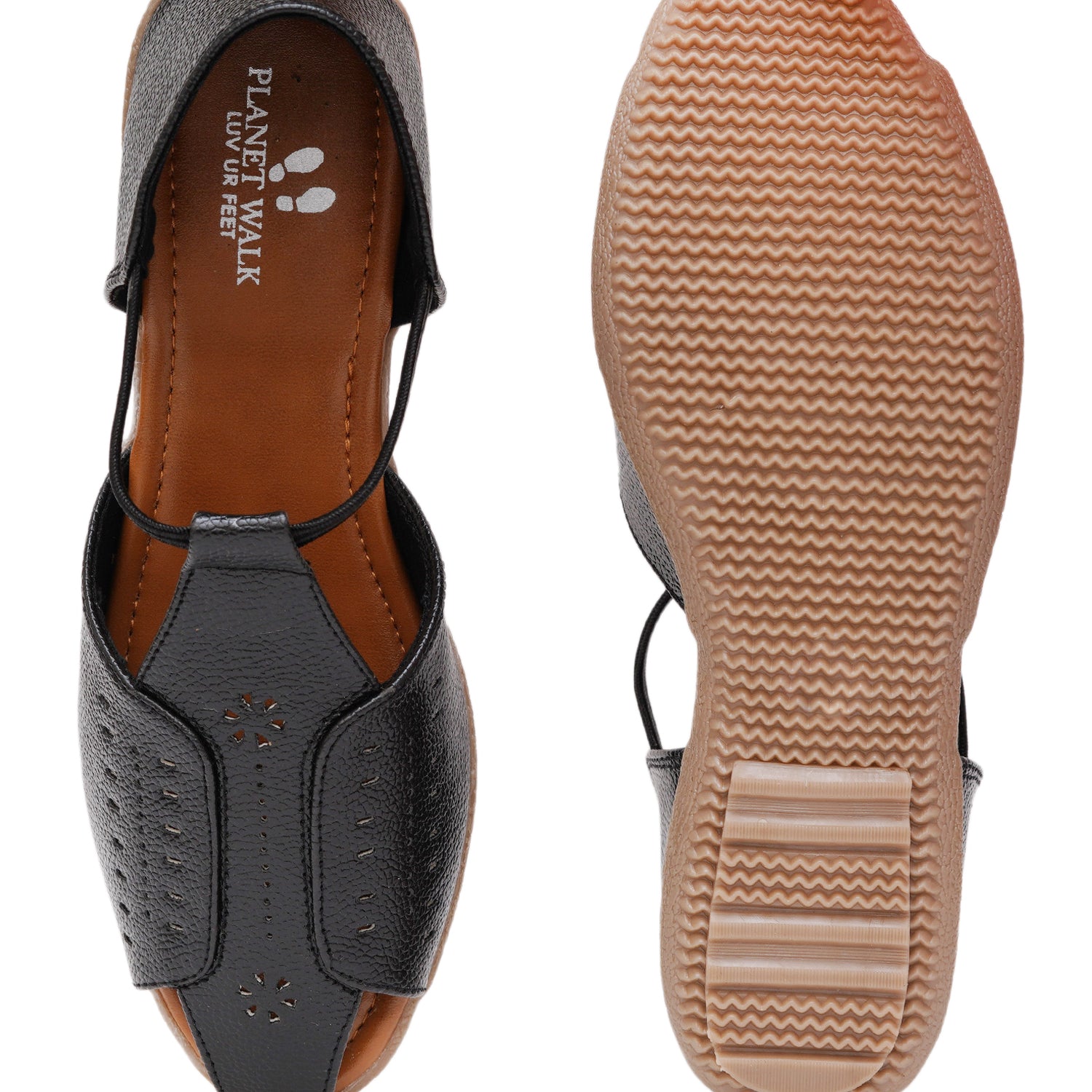 Planet Walk Ew036526 Women's Flats - Black view 6