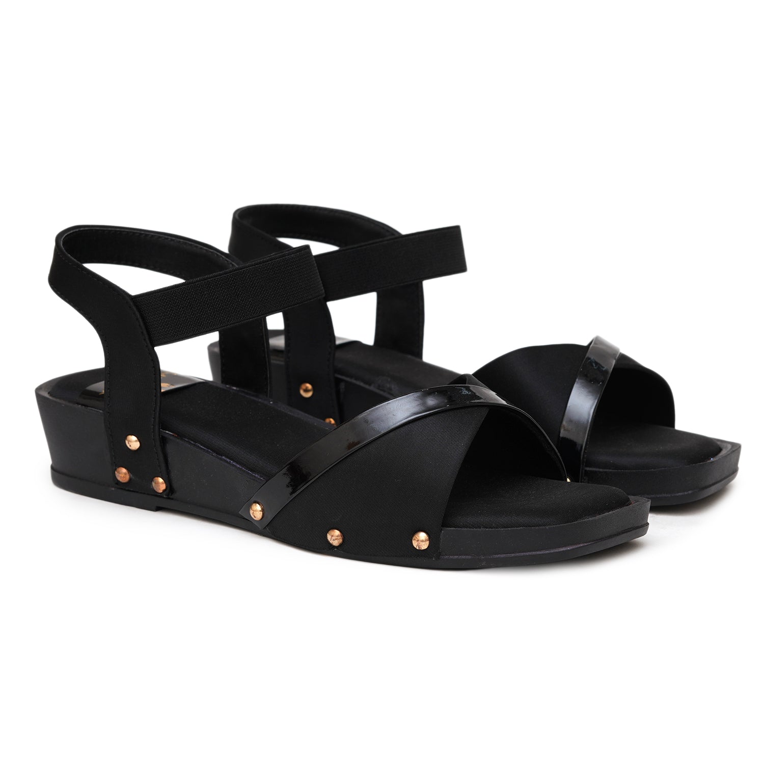 Planet Walk F161 Women's Heels - Black view 5