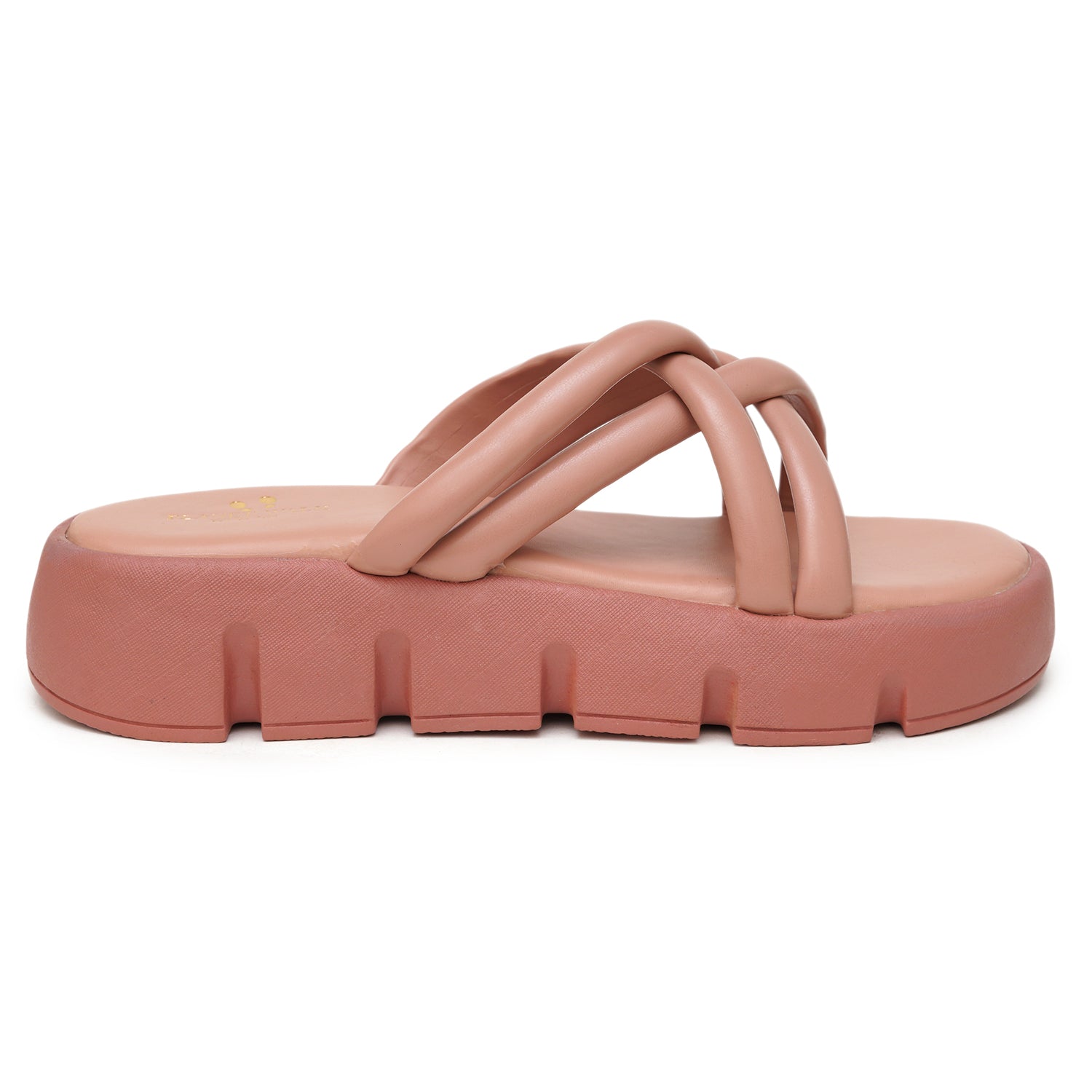 Planet Walk F159 Women's Heels - Peach view 3