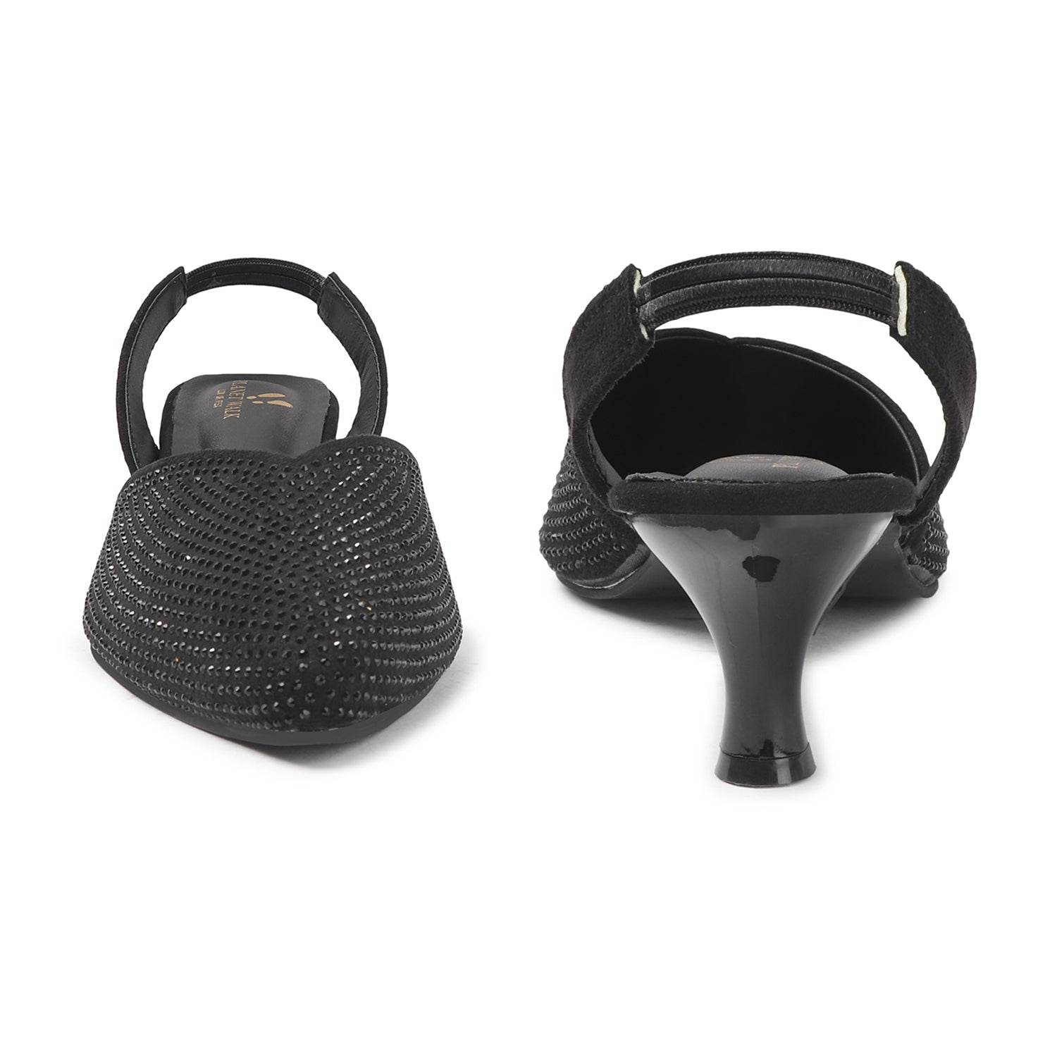 Planet Walk B019 Women's Heels - Black view 5