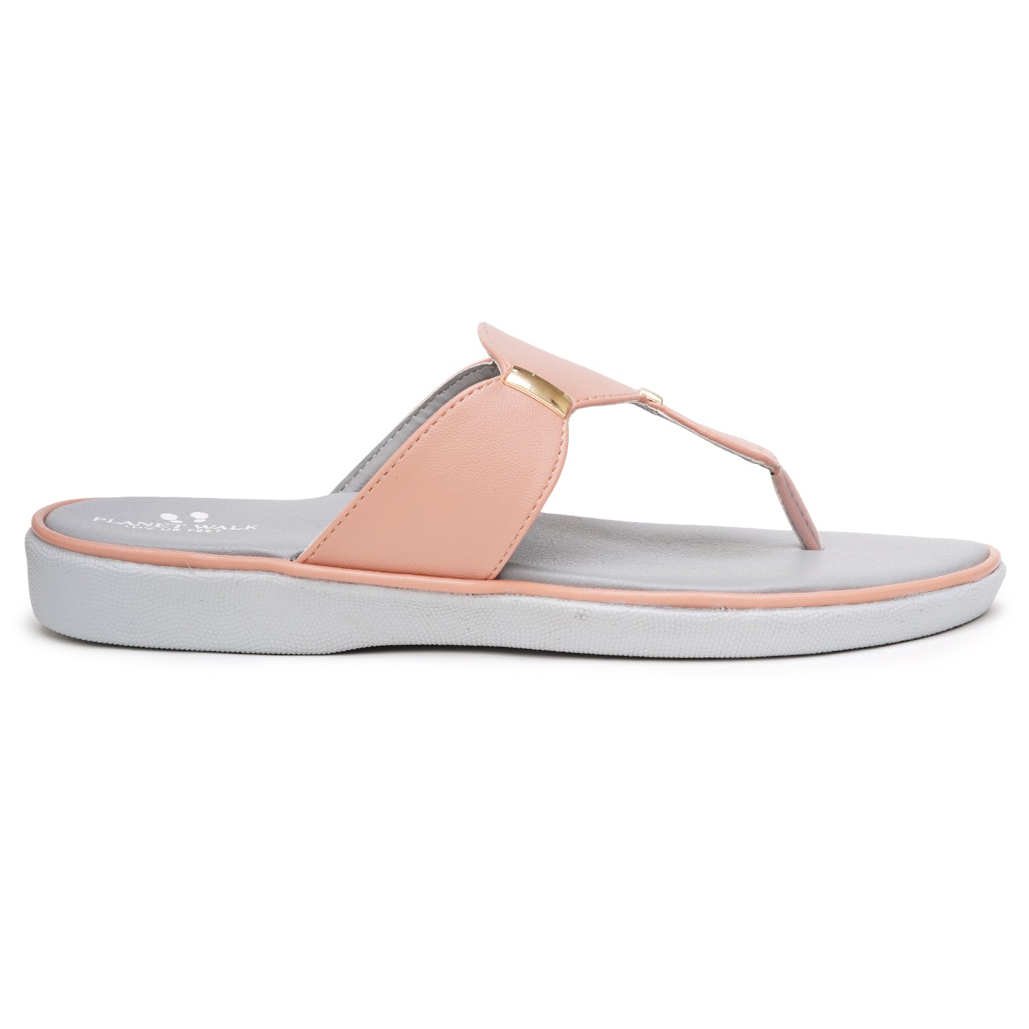 Planet Walk C4039430 Women's Flats - Peach view 3