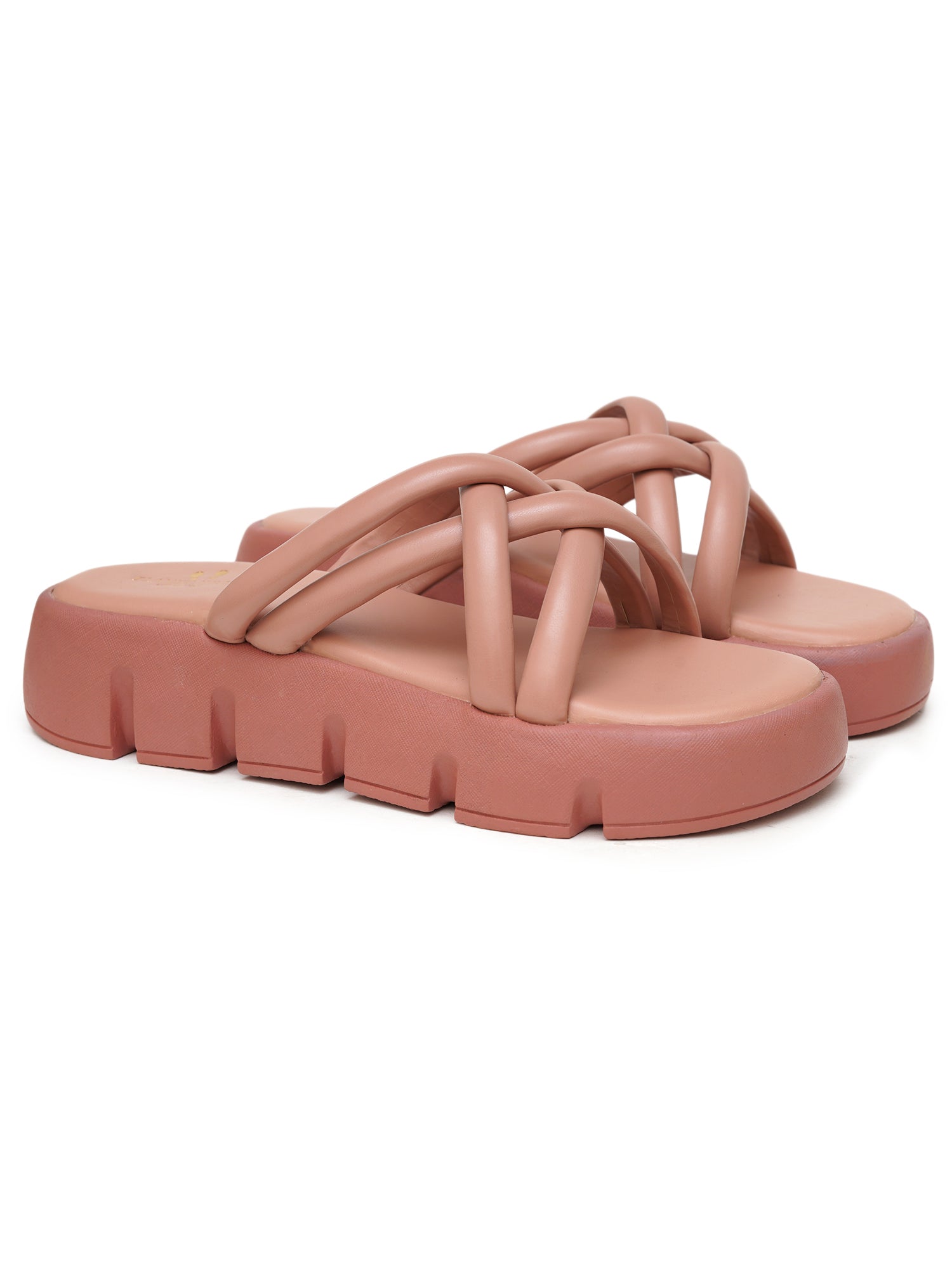 Planet Walk F159 Women's Heels - Peach view 5