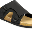 Planet Walk FCOVER Black Sandals - Back