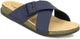 Planet Walk CROSS Blue Sandals - Back