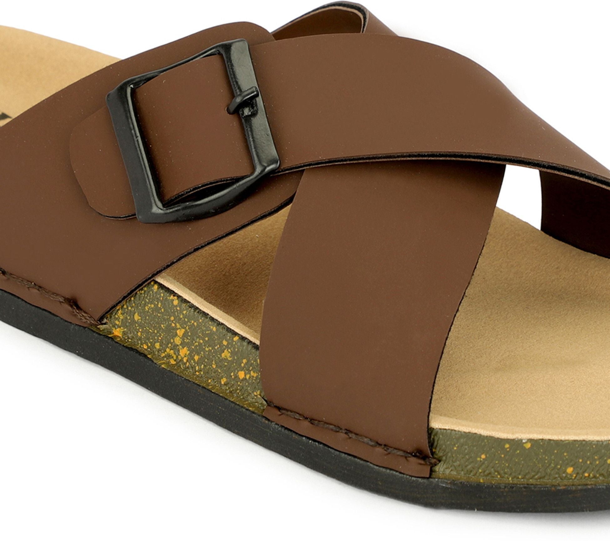 Planet Walk CROSS Brown Sandals - Lifestyle