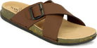 Planet Walk CROSS Brown Sandals - Back