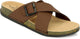 Planet Walk CROSS Brown Sandals - Back